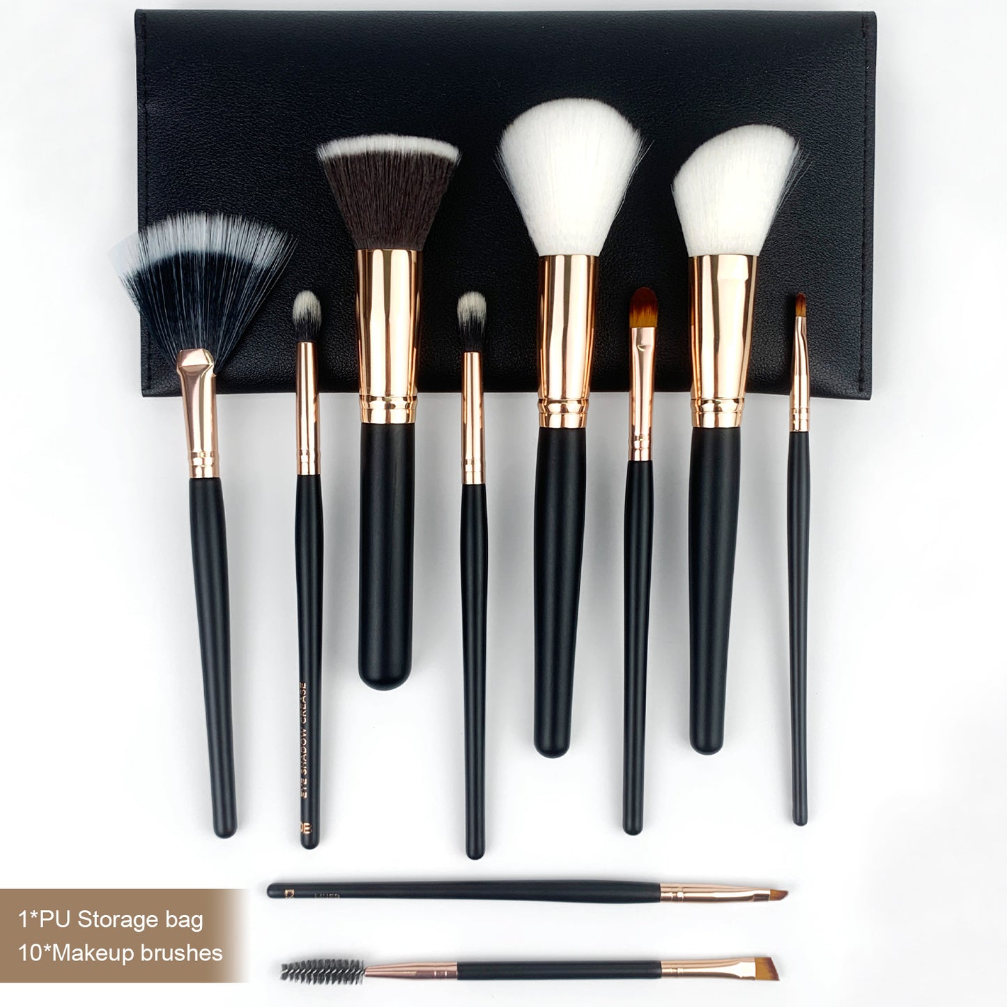 Black makeup brush